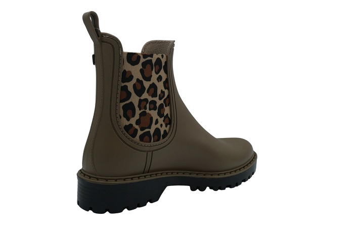 Verbenas pantoufle gaudi boots caoutcouc beige3364701_3