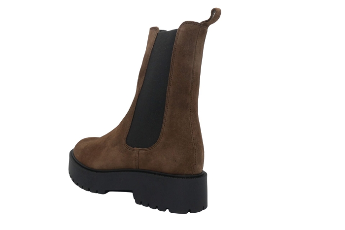 We do cortgin boots bottines 99465 boots tige h buck marron3365301_3