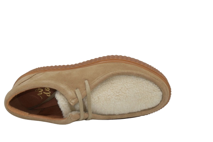 We do cortgin boots bottines lacets 22239 cl beige3365501_4