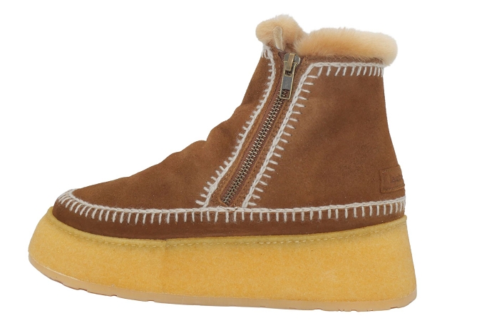 Laidback boots bottines i 1823aw3 marron3365601_2