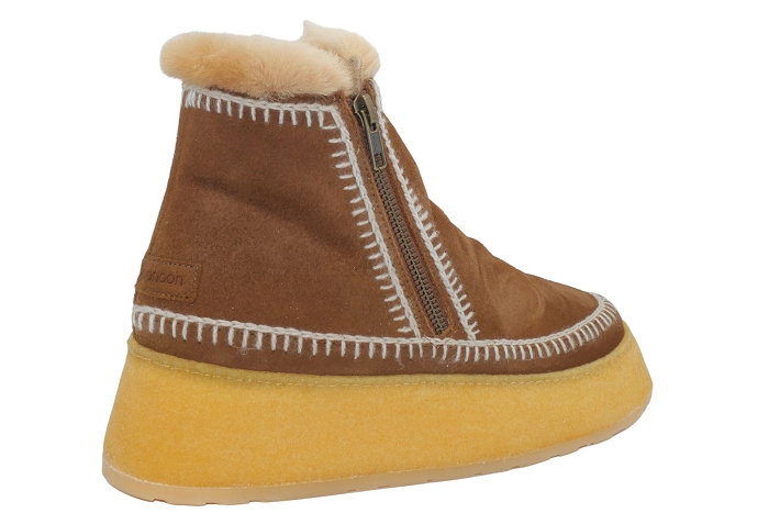 Laidback boots bottines i 1823aw3 marron3365601_3