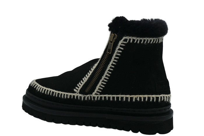 Laidback boots bottines i 260 sem epaisse noir3365901_2