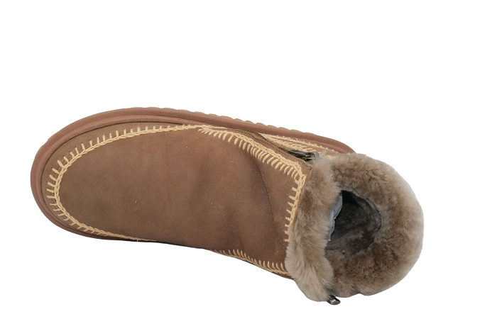 Laidback boots bottines i 260 sem epaisse camel3366001_4