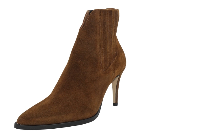 Maroli boots bottines 7661boots tfin buck marron3366201_4