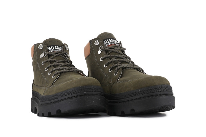 Palladium boots bottines troopercuff kaki3366801_4