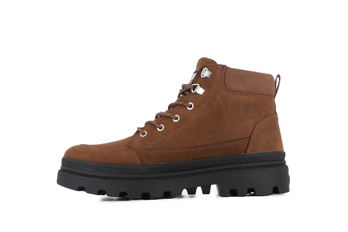 Palladium boots bottines troopercuff marron fonce3367001_2
