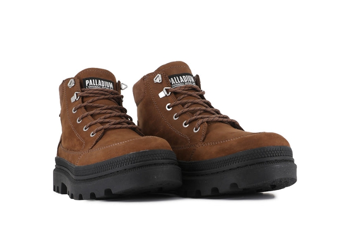 Palladium boots bottines troopercuff marron fonce3367001_3