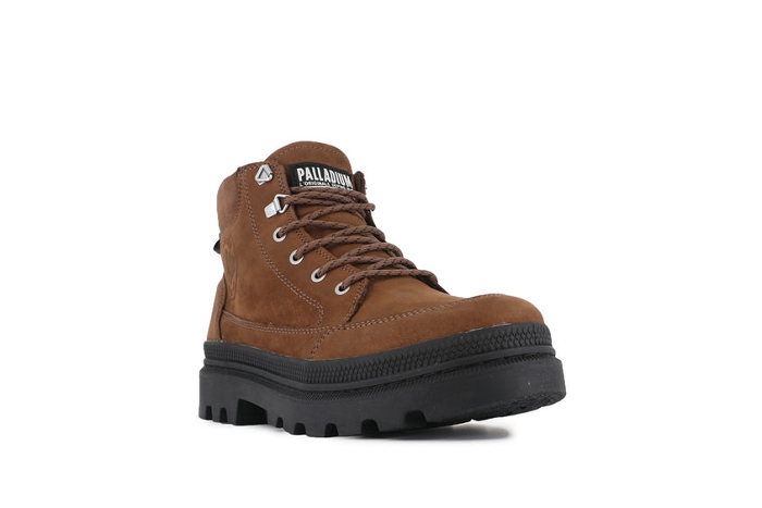 Palladium boots bottines troopercuff marron fonce3367001_5