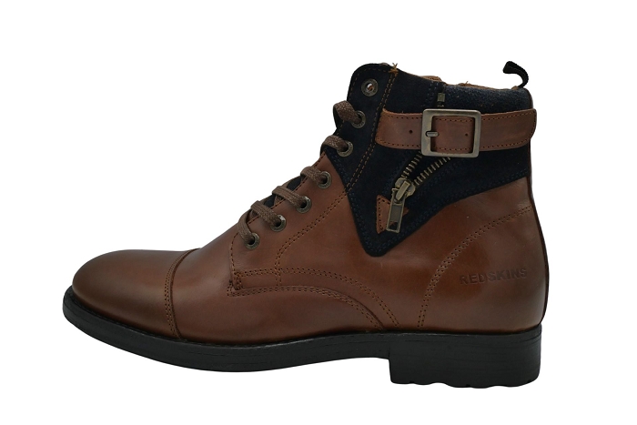 Redskins boots bottines brisbane cognac3368501_2