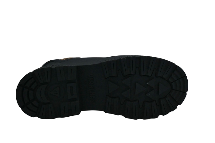 Verbenas pantoufle lua mate boots caoutcouc noir3369701_4