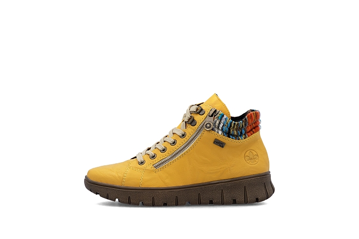 Rieker boots bottines n 1305 jaune