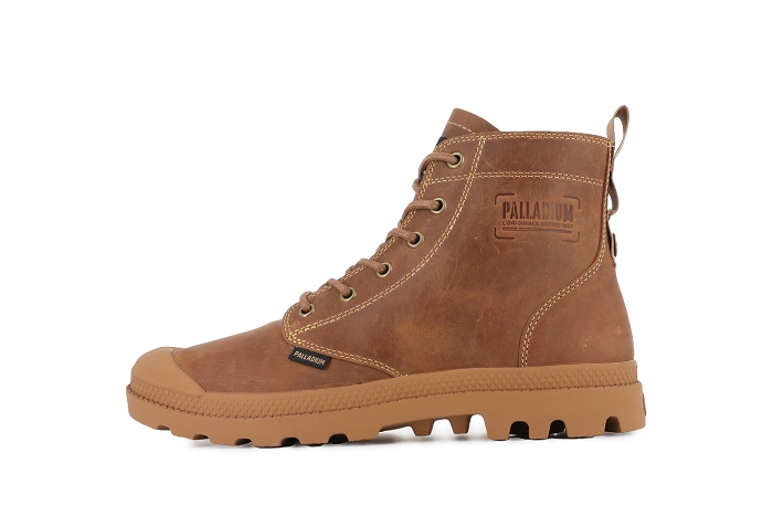 Palladium boots bottines pampa zip mahogany hom cognac3372201_2