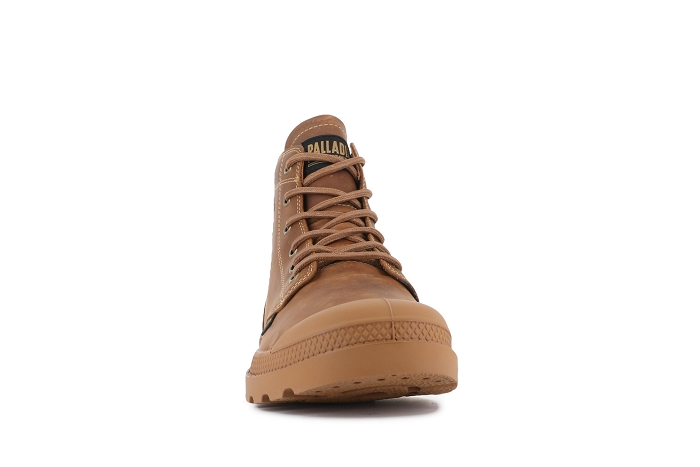 Palladium boots bottines pampa zip mahogany hom cognac3372201_3