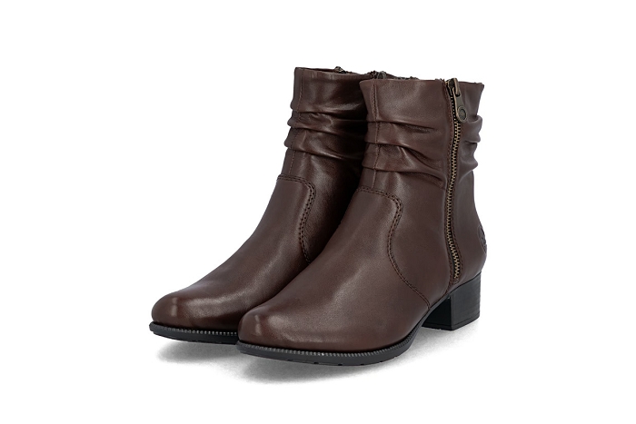 Rieker boots bottines 78656 marron3373401_2