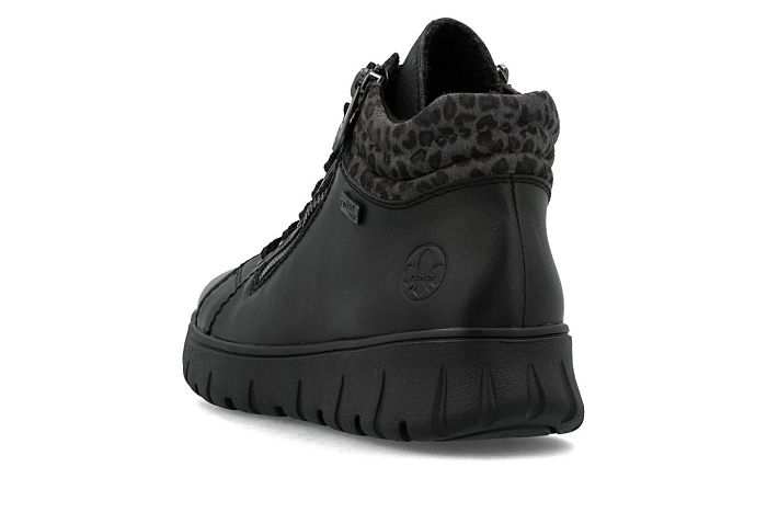 Rieker boots bottines n 1305 noir3373601_3