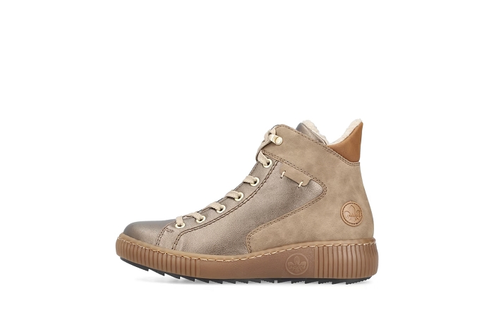 Rieker boots bottines z 6614 90 fourre beige3373701_2