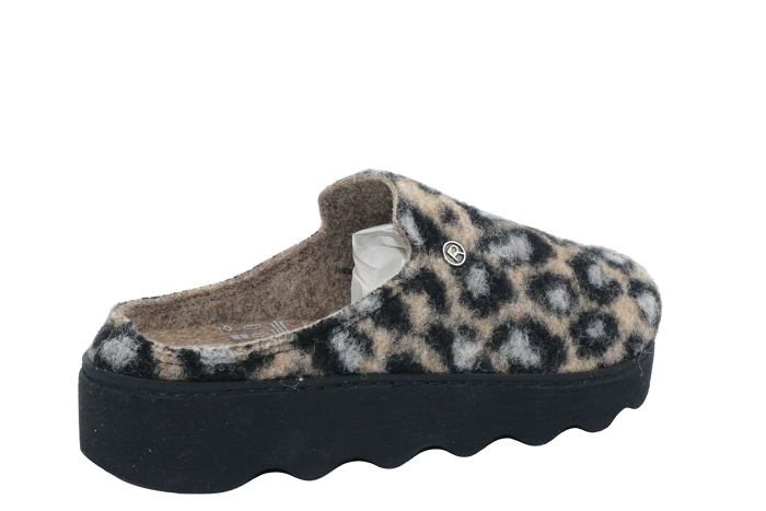 Rhode pantoufle 6101 leo noir leo3373801_3