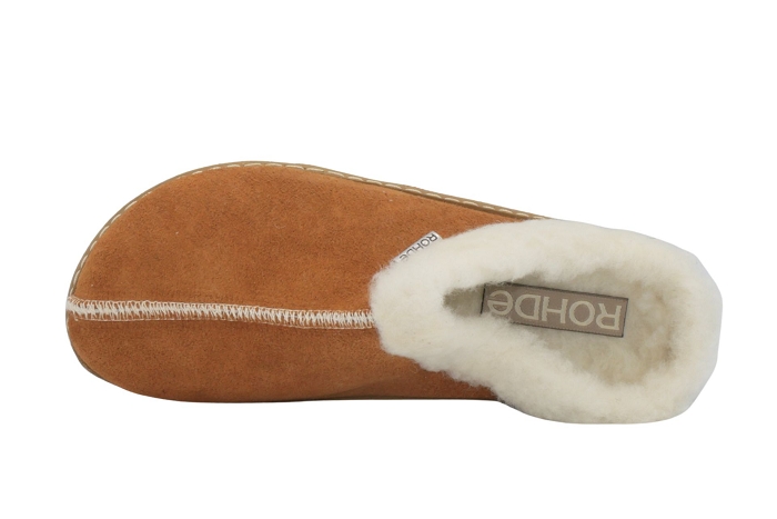 Rhode pantoufle 6125 beige fourre camel3373901_4