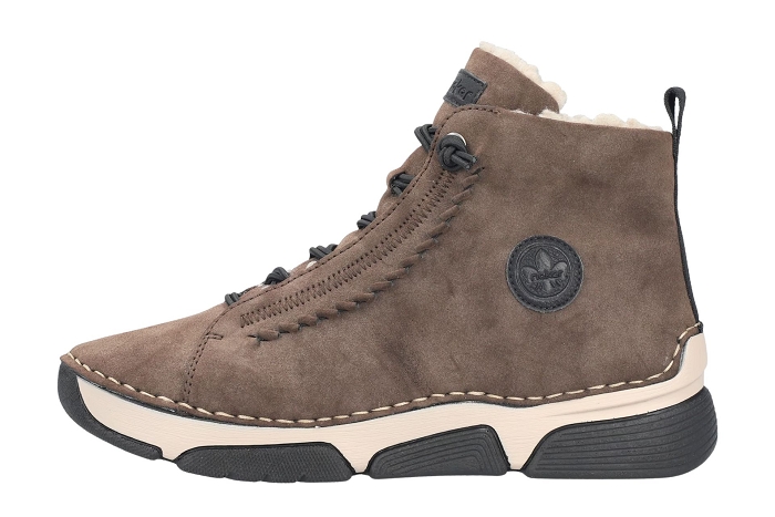 Rieker boots bottines 459*12 25 boots marron3375801_2