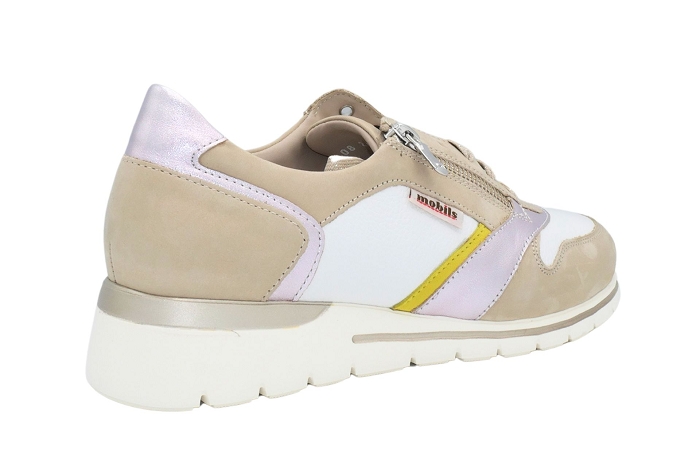 Mephisto derby ereen 12212  9930 beige blanc3376401_3