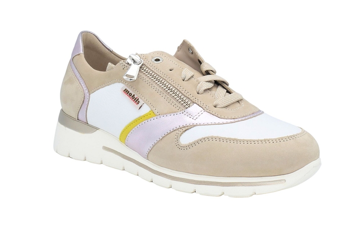 Mephisto derby ereen 12212  9930 beige blanc3376401_4