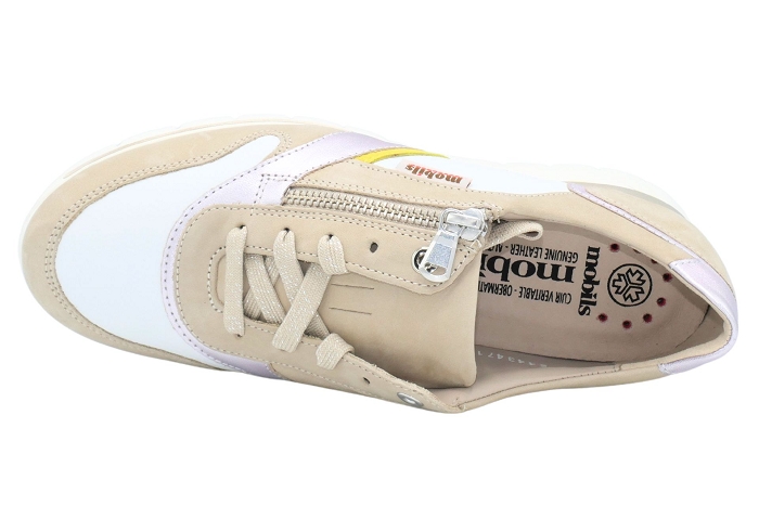 Mephisto derby ereen 12212  9930 beige blanc3376401_5