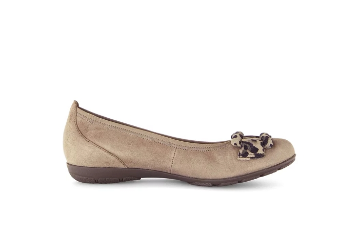 Gabor derby 84166 ballerine leo beige