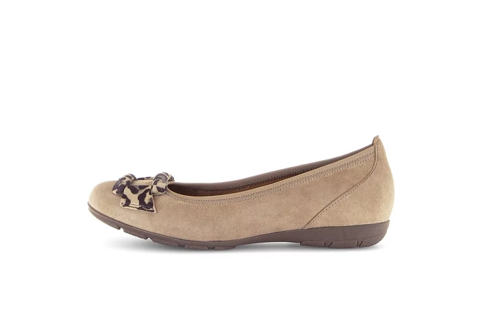 Gabor derby 84166 ballerine leo beige3378101_2