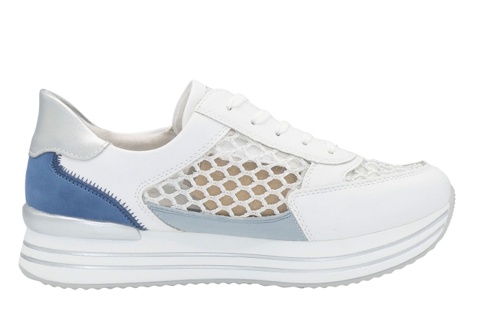 Remonte baskets d1329 blanc ciel