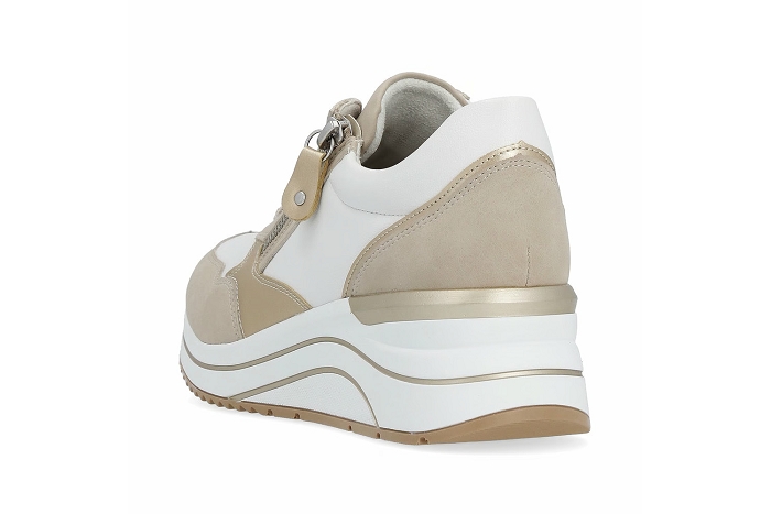 Remonte baskets dot01 80 beige blanc3381801_2