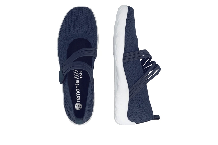 Remonte baskets r3519 14 toile marine3382201_4