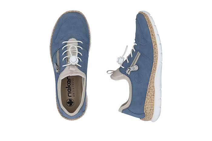 Rieker baskets n42 go 14 bleu jean3382501_5