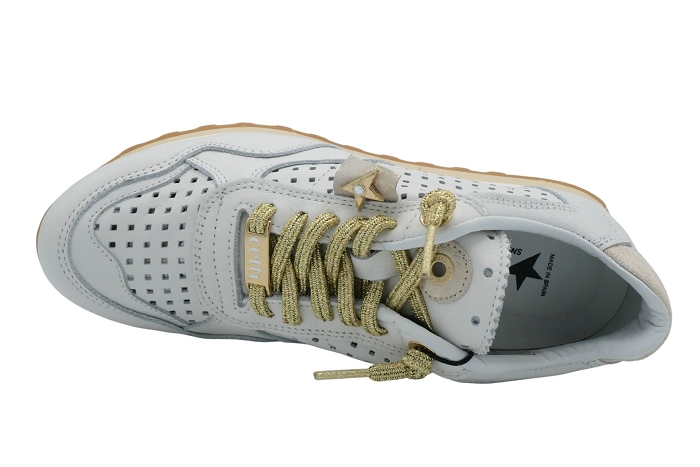 Cetti baskets c 848 sra blanc  or blanc3387401_4