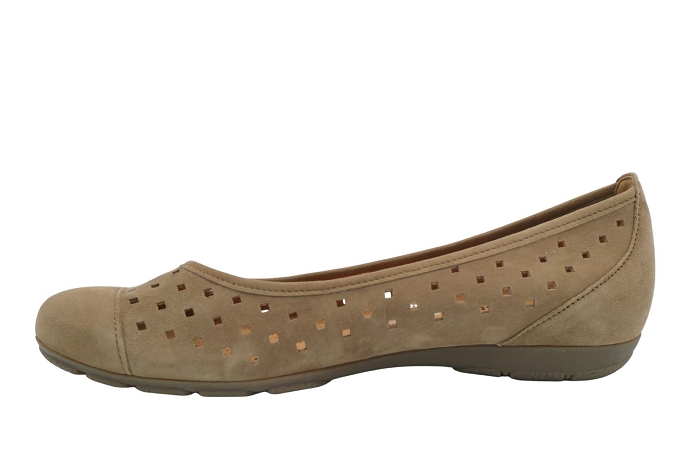 Gabor ballerines 841669 ballerine buck marron3388601_2