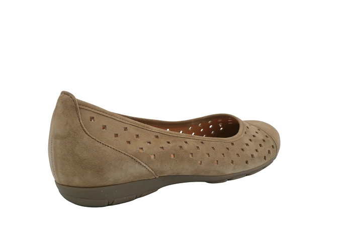 Gabor ballerines 841669 ballerine buck marron3388601_3