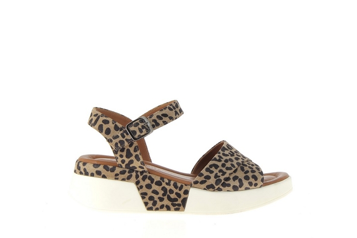 Rosemetal nu pieds sandale mahalon leo