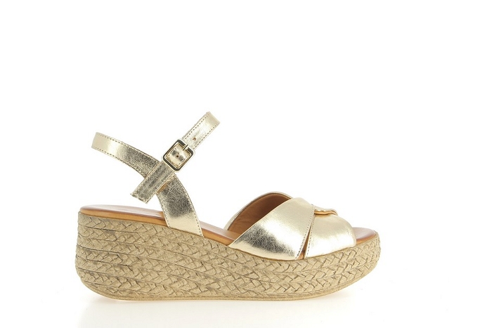 Rosemetal nu pieds sandale etamples or