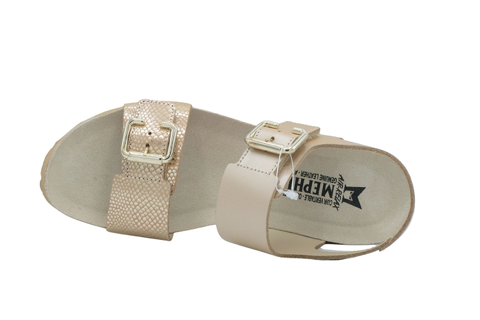 Mephisto nu pieds sandale lissandra 27653platinium beigenacre3390601_4