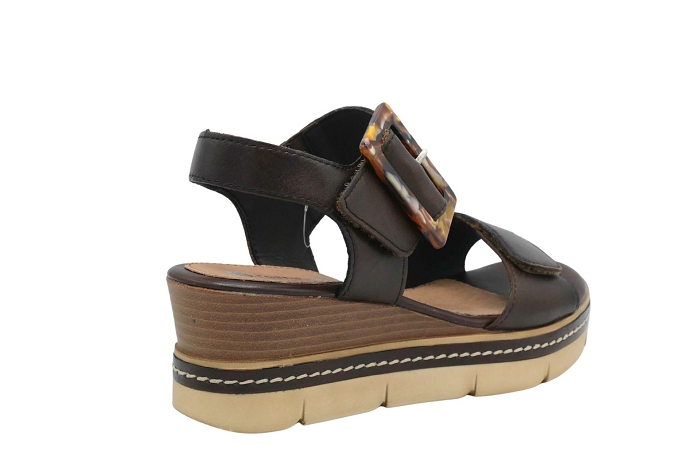 Remonte nu pieds sandale d2l53 25 marron3391801_3