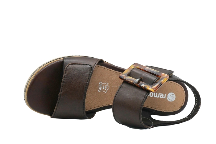 Remonte nu pieds sandale d2l53 25 marron3391801_4