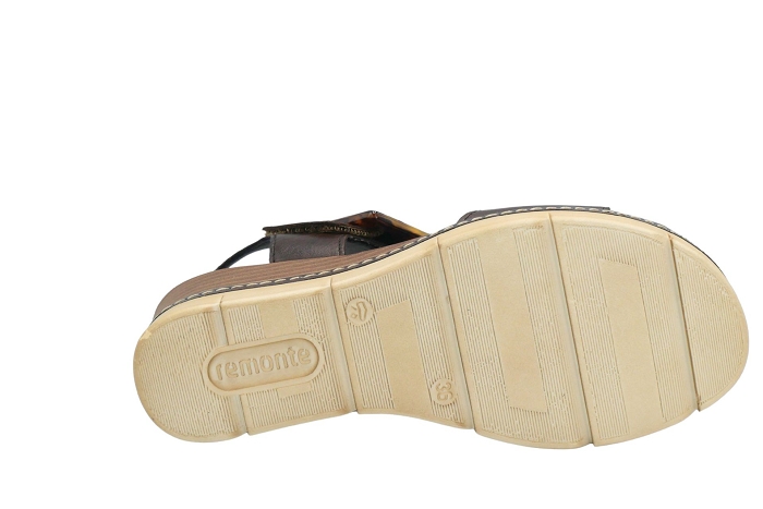 Remonte nu pieds sandale d2l53 25 marron3391801_5