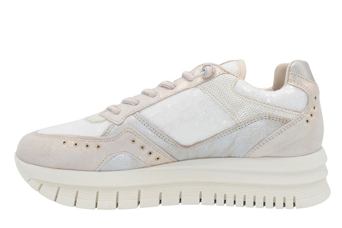 Cetti baskets c 1405 sra blanc beige3392901_2