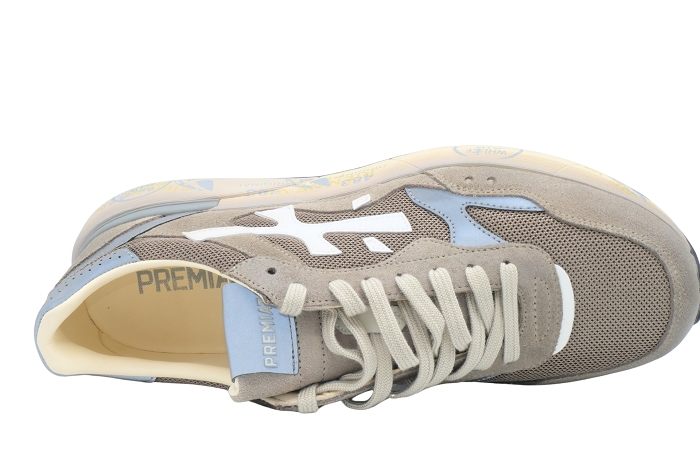 Premiata baskets micko 8118 beigefonce3395401_3