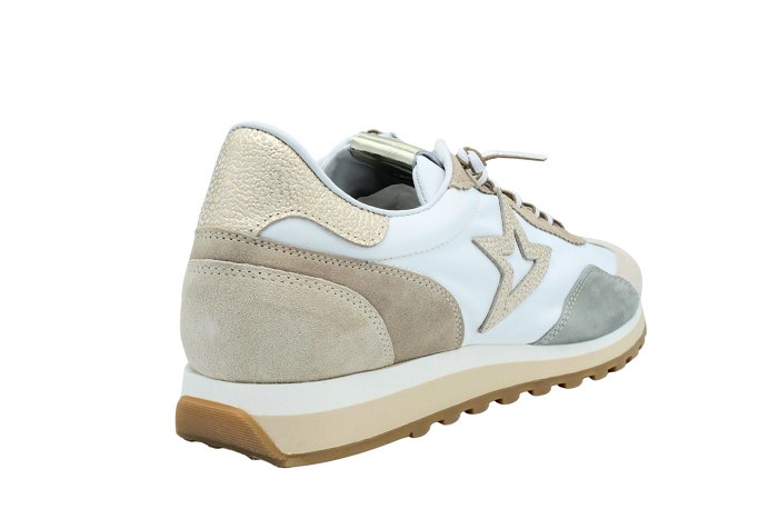 Cetti baskets c 1259 blanc taupe beigevert3397101_3