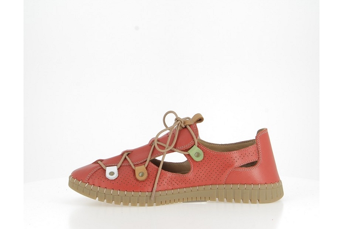 Coco et abricot ballerines mangiennes rouge3398501_4