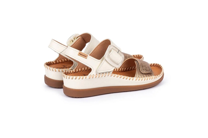 Pikolinos ballerines cadaques 0555c1 blanc or3399001_2