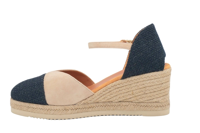 Unisa nu pieds sandale cech beige noir3402601_2