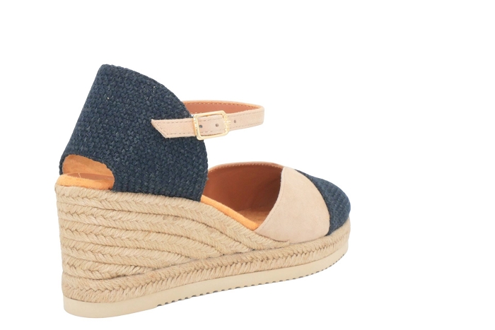 Unisa nu pieds sandale cech beige noir3402601_3