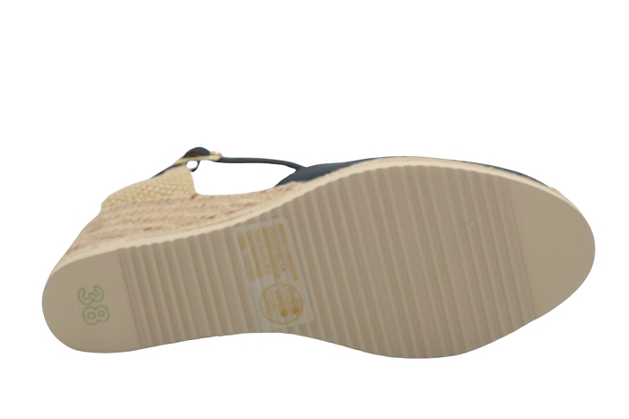 Unisa nu pieds sandale caceres noir3403101_5