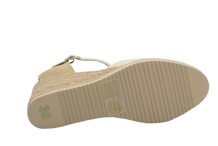 Unisa nu pieds sandale caceres beige3403201_5